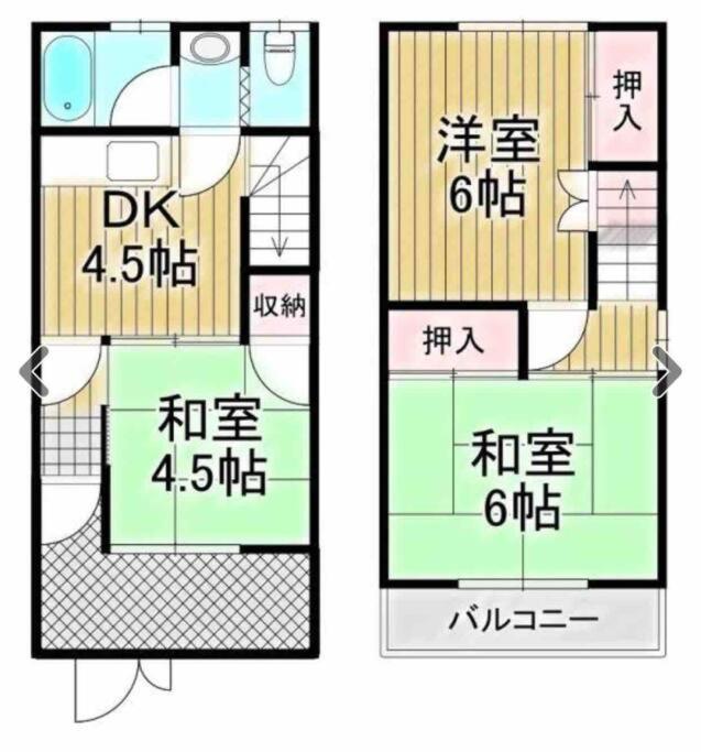 Osaka Misaki Traditional Japanese House 2-6 Ppl Near Station Экстерьер фото